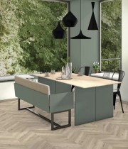 ПДЧ U604 ST9 2800x2070x18 EG евкалиптово зелено