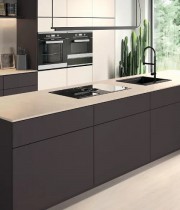 EG кухн. плот F661 ST76 камък калцит пясъчно бежов