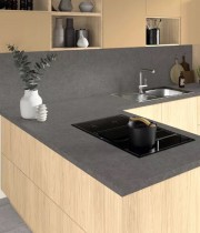 Кухненски плот F208 ST75 пиетра Фанано сив