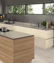 Кухненски плот F221 ST87 Тессина крем компакт
